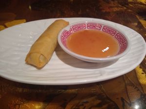 Spring roll at Chengdu Center City 成都 in Philadelphia