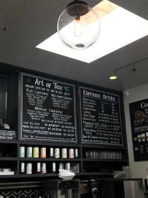 Drinks at Habitat Coffee Shop in Los Angeles