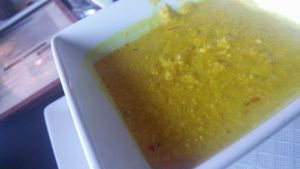 Cashew cheese sauce at Venti's Cafe and Taphouse in Salem