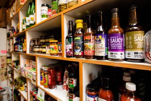 Condiments, at Steep Hill Food Co-op in Saskatoon