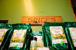 Spices at Steep Hill Food Co-op in Saskatoon