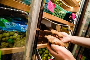 Fresh weekly produce at Steep Hill Food Co-op in Saskatoon