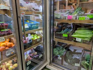 fresh produce at Steep Hill Food Co-op in Saskatoon