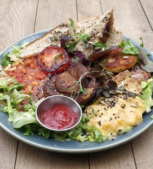 Bonobo fry-up at Bonobo Cafe in Aberdeen