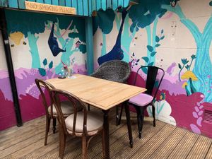 Bonobo - cosy corner  at Bonobo Cafe in Aberdeen