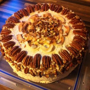 Hummingbird Cake at Bonobo Cafe in Aberdeen