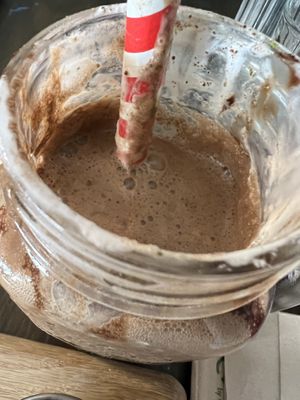 They said this is matcha…   at Bonobo Cafe in Aberdeen