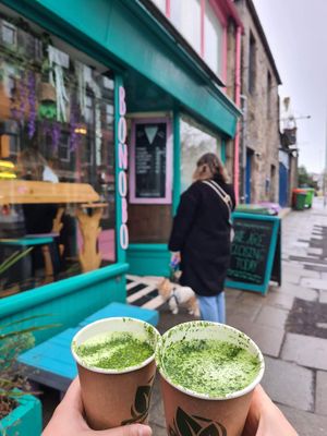 Last matcha latte 😢 at Bonobo Cafe in Aberdeen