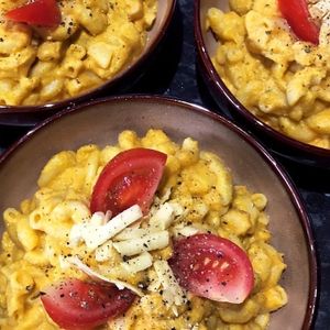 Macaroni Cheese at Bonobo Cafe in Aberdeen