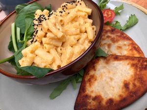 Mac and Cheese. at Bonobo Cafe in Aberdeen