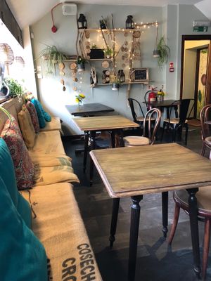 The inside. at Bonobo Cafe in Aberdeen