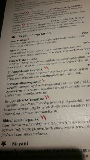 4 vegan options to choose from at Paprika in Odense