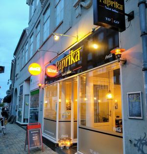 Exterior at Paprika in Odense