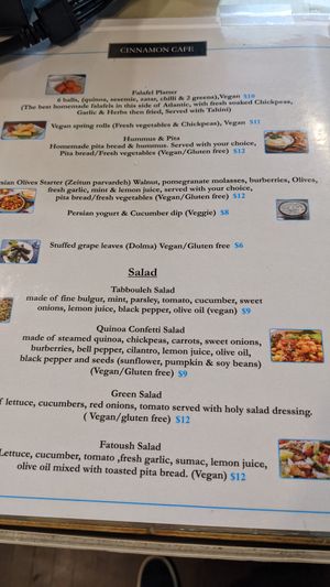  at Cinnamon Cafe in Fredericton