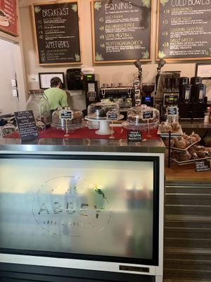   at Abbey Cafe and Gallery in Fredericton