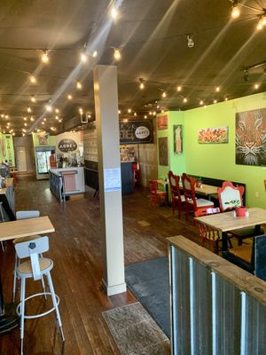   at Abbey Cafe and Gallery in Fredericton