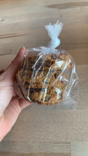 Pumpkin spice cookie  at Abbey Cafe and Gallery in Fredericton