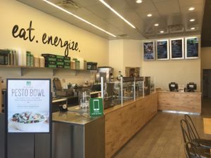 Interior at freshii in Brockville