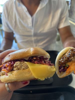Shiitake Teriyaki burger  at Copper Branch - Mont-Royal in Montreal