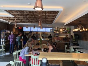 The inside of the restaurant. at Copper Branch - Mont-Royal in Montreal