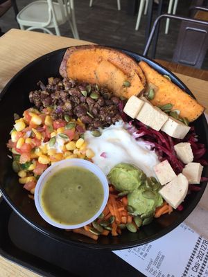 The Aztec bowl (without corn chips). at Copper Branch - Mont-Royal in Montreal