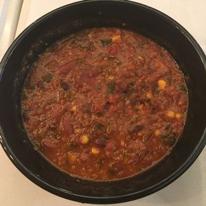 Chili au quinoa biologique en format régulier at Copper Branch - Mont-Royal in Montreal