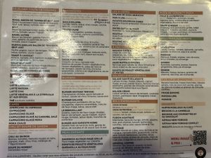 Menu en frances  at Copper Branch - Mont-Royal in Montreal