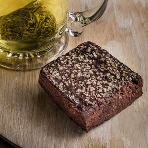 Zucchini Brownie at Copper Branch - Catherine O in Montreal