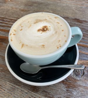 Ginger soy latte at LN Fortunate Coffee in Hong Kong Island