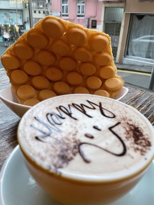 My favorite :) at LN Fortunate Coffee in Hong Kong Island