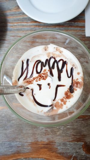 So happy ☺️ at LN Fortunate Coffee in Hong Kong Island