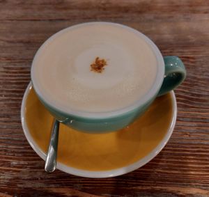 Ginger Soymilk 生薑豆奶 at LN Fortunate Coffee in Hong Kong Island