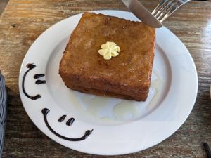 French toast at LN Fortunate Coffee in Hong Kong Island