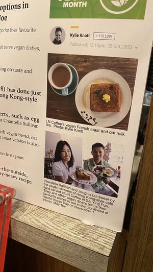   at LN Fortunate Coffee in Hong Kong Island