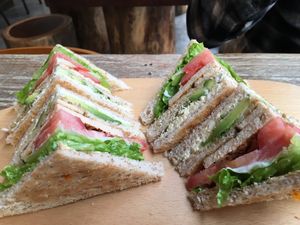 Fortunate Sandwich at LN Fortunate Coffee in Hong Kong Island