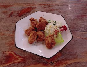 Vegan Popcorn Chicken🥰 at LN Fortunate Coffee in Hong Kong Island