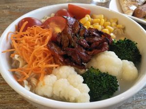 "beef" noodles  at LN Fortunate Coffee in Hong Kong Island