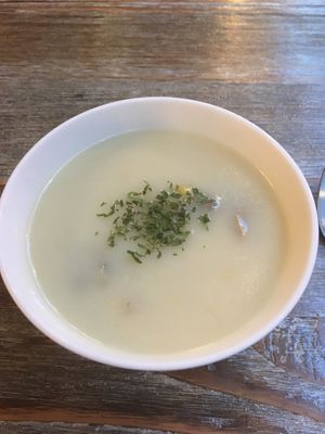 Soup of the day  at LN Fortunate Coffee in Hong Kong Island