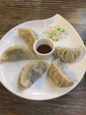 Dumplings  at LN Fortunate Coffee in Hong Kong Island