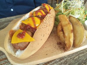 Meat ball  at LN Fortunate Coffee in Hong Kong Island