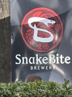   at SnakeBite Brewery in Franz Josef Waiau