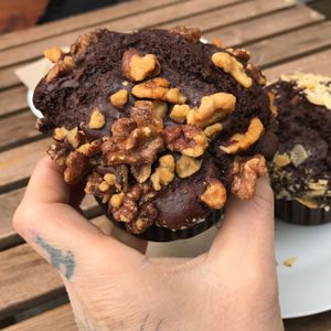 walnut vegan at Queen of Muffins - Pohlstrasse in Berlin