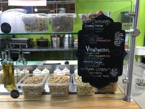 Make your own salad at Chilango's Chop House in Jackson