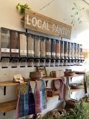 Bulk ingredients  at Under the Mango Tree in Miami Beach