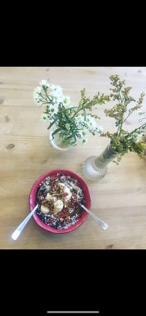 Açaí bowl  at Under the Mango Tree in Miami Beach