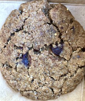 Almond cookie with chocolate chips   at Under the Mango Tree in Miami Beach