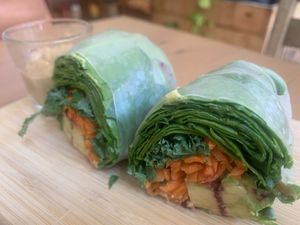 Rainbow w sauce  at Under the Mango Tree in Miami Beach