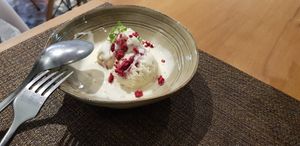 Vanilla ice cream at Beagle in Sabadell