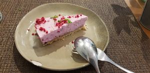 Strawberry Cheesecake at Beagle in Sabadell