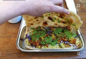 The stuffings 😍 at Thenga Cafe in London